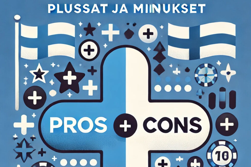 Kasinoiden ilman rekisteröintiä plussat ja miinukset